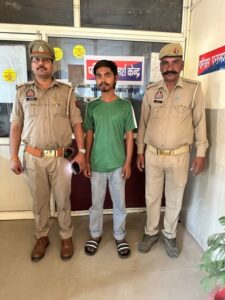 कंकरखेड़ा पुलिस की कार्रवाई: छेड़छाड़ व मारपीट के आरोपी को किया गिरफ्तार, धमकी देकर दहशत फैलाने का आरोप