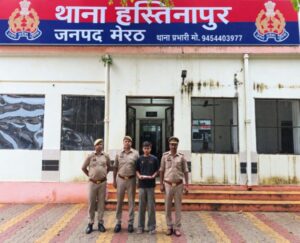 हत्या के मामले में वांछित आरोपी पुलिस मुठभेड़ के बाद गिरफ्तार